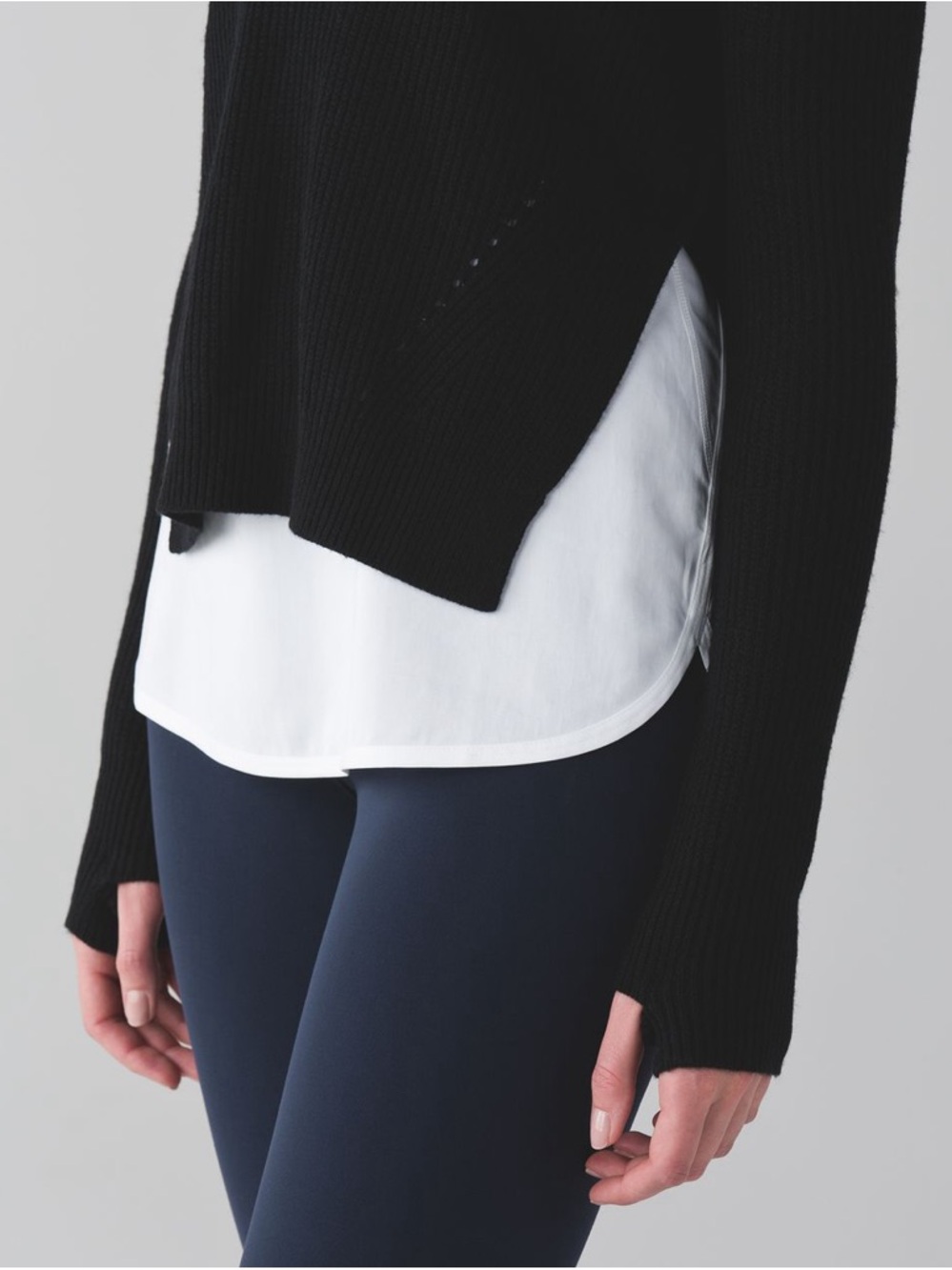 LULULEMON Seva Crewneck Merino Wool Sweater - Black - Picture 3 of 11